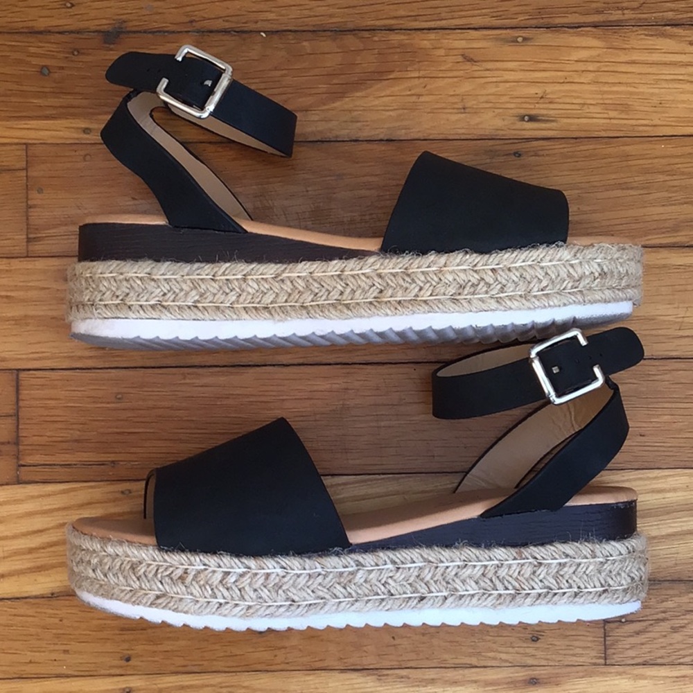 Vepose New York Espadrille Platform Sandal
